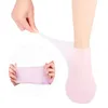 Chaussettes de soins des pieds en Silicone, 2 pièces, Anti-fissuration, Gel hydratant, peau morte craquelée, élimine la protection, soulagement de la douleur, outils de pédicure