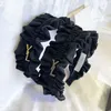 Классическая буква YSLS Letter Boutique Black Luxury Compance Cabry Classic Designer Accessories для волос весна новая подарочная стяжка на день рождения