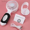 Electric Fans Handheld Desktop Rechargeable Mini Fan USB Brushless Motor 240316