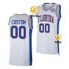 Dorian Finney-Smith Florida basketbalshirt Chandler Parsons Bradley Beal Udonis Haslem Tre Mann Denzel Aberdeen op maat gestiktFlorida Gators Jerseys