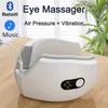 Moda olho massageador criança olho massagem instrumento dupla pressão de ar massagem compressa aliviar a fadiga ocular 5v1a recarregável 240313