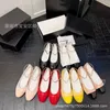 25% de réduction Chaussures de sport 2024 Été Nouvelle petite chaîne parfumée Pieds Anneau Mary Jane Ballet Princesse Unique Style Fée Petites chaussures en cuir