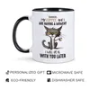 Mugs 11oz Funny Cat Ceramic Coffee Mug My And I Are Having A Moment Will Deal With You Later Milk Tea Multicolor Gift