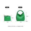 Designer Bottegs Arco Tote Venetas Bag Internet celebritys handmade woven bag summer solid color vegetable basket handbag mother casual one shoulder crossbody 15G