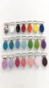 Sucettes 25mm rondes en métal bretelles sucettes porte-clips bricolage bébé douche factice sucette chaîne clips jouet plomb 21 couleurs2240280