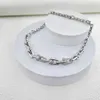 Designer Yiyang jewelry summer rose star style tiffay and co versatile U-shaped horseshoe diamond necklace ins street metal