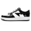 2023 Designer STA Casual Shoes Low For Sneakers Patent Leather Black Blue Camouflage Skateboarding Jogging Sports Star Trainers 1