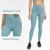 Lu Women Yoga Sets Push Ups Fitness Leggings Sports Bra Soft High Waist Elastic Sportswear Outfits Pants Gym Suits Running Workout Tracksuits