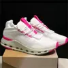 2024 neue On Damenschuhe Nova White Pearl On Damenschuhe Mann Frau Nova Form Federe Tennis Laufschuhe Mann Shock s Sneakers Männer Frauen Designer Schuhe Frau Ru