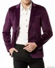 Costumes pour hommes flanelle marron costume mode vert veste Blazer bal fête dîner noir affaires officiel gilet pour mariage