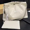 Nowy projektant pikowanej torby crossbody tor francuska marka luksusowa moda podwójna litera Flap Wysokiej jakości Kobiety prawdziwe skórzane diamentowe portfel.