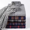 Men's Casual Shirts Spring and Autumn New Mens Shirts Business Casual Plaid Shirts Young and Middle-aged Fashion Trend Loose Daily Mens ClothingC24315