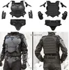 Tactical Vests Tactical vest bulletproof chest protector vest w elbow w arm w crocza w set of straps outdoor game CS Paintball Airsoft Vest 240315