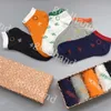 Mens Tide Socks Stocking Designers Letter Gedrukte sokken mode gebreide sok vijf paren katoenen sokken