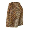 Mäns badkläder grafik med Tiger Beach Shorts Män päls Animal Stripes Board Kort kvalitet baddräktbälte stora storlekar 240315