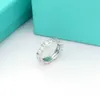 Pierścień Pierścień Pierścień dla kobiety luksusowe pierścienie Połączenie krzyżowe z pełnym pierścionkiem cyrkonowym Pierścień Pierścień Pierścień Pierścień Biżuteria Mężczyzna Kobiety bezpłatny wysyłka złota