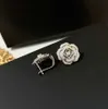 Conjuntos de jóias de casamento CH conjunto de alta qualidade luxo diamante pingente colares brincos anel para mulher estilo clássico atacadista marca design 18K ouro oficial Q240316