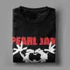 Homens Casuais Camisas Homens Mulheres Cool A Pearls Jam Camisetas SIC Band Heavy Metal Roupas de Algodão Curto Sle Crewneck Tees Presente Idéia T-ShirtC24315