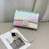 Torba designerska klapa damska torby na ramię złote łańcuchy skórzane luksusowe marki torby na zakupy torebki torby krzyżowe torby torby torebki portfele plecak