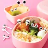 Fourks 1-4pcs Fruit Fork Chicks Fun and Creative Lunch Accessoires uniques adaptés à l'enfant pour les boîtes à bento vibrantes Moules de cuisson