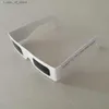 Solglasögon säkerhetsglasögon för solförmörkelser - PCS säkerhetsvy för skadliga ultravioletta ljusblock som används för direkt solobservation H240316