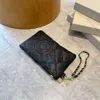 Clutch Bag Designer Womens Wristlet Phone Bags Mini Pochette Accessoires Key Pouches Zipped Coin Daily Handbag Wrist Wallet 20cm