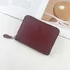 Borsa per il trucco neutra con motivo in pelle di palma, semplice e alla moda, borsa con clip per carte di credito, classica 9,5x11,5 cm