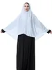 Abbigliamento etnico Eid Ramadan Sciarpa Hijab musulmana Grande Khimar Donna Top islamico Foulard Scialle Avvolgere Medio Oriente Indumento di preghiera in testa