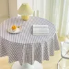 Table Cloth Wind Grid Tablecloth Velvet Girl Heart Student Desk Po Background F4U822