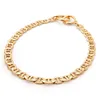 wholesale high quality fashion jewelry 2023 brass gold plated cuban custom chain necklaces