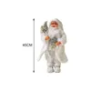 Christmas Decorations Santa Claus Father Standing Figure Festive Statue