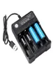 USB 18650 Battery Charger 1 2 3 4 Slots AC 110V 220V Dual Charging For 37V Rechargeable Lithium Batterys3693088