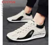 HBP non-marchio 2024 Coppia di giovani di alta qualità Student Lace Up Tennis Fabric Scarpe da corsa originale Sneaker casual per uomini