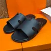 Designer chinelos homens slides sandália flip flops herança couro de bezerro verão praia apartamentos preguiçoso grande moda casa mules casual slide