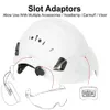 Skidhjälmar ABS Konstruktion Klättring Steeplejack Worker Skydd Hjälm Hård hatt Cap Outdoor Workplace Safety Supplies