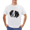 Débardeurs pour hommes Noir Brittany Spaniel Dog T-shirt Garçons Animal Print Vintage Mens Funny T-shirts