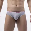 Underpants Men Bulge Pouch Briefs Male Soft Cotton Panties Breathable Underwear Solid Low Waist U Convex Brief