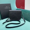 Väskor 10a crossbody väska kalvskinn slät läder spegel 1: 1 kvalitet designer lyxväskor mode axelväska handväska liten satchel med presentförpackning set wy013a