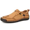 Klassische Herren -Freischuhe Leder Luxus Moccasins Sleafers Outdoor Herren -Sneaker Modefahrer Herrenschuhe Big Size48