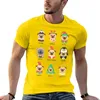 Polos pour hommes T-shirt de Noël Pug Edition Kawaii Vêtements pour hommes T-shirts graphiques drôles