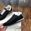 Ny Summer Walk Dress Shoes Flow Runner Sneakers Designer Men Kvinnor Casual Shoes Nylon Suede Sneaker Soft Upper Fashion Sport Ruuning Classic Skate Shoe Box