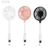 Ventilateurs électriques USB Fan Mini Air Cooler Summer Camping Table de bureau Ventilador Refroidissement portable pour Power Bank Notebook Computer 240316