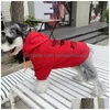 Köpek Giyim Tasarımcı Köpek Giyim Marka Giysileri Sonbahar Kış Köpek Kavusu Kitty Mektup Baskılı Hoodies Soğuk Hava Köpekleri Katlar Sıcak Pet Jacke DH2RW