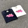 T-shirt da uomo Frog Drift SAINT MICHAEL Streetwear Bubble Little Angel Modello stampato Tees 100Cotone Magliette casual allentate T-shirt da uomo unisex Q240316