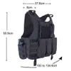 Tactical Vests Tactical vest carrier fishing hunting combat training paintball vest military vest police sports protection 240315