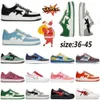 Heißer Verkauf Designer Schuhe Frauen Sta Low Lackleder Camouflage Skateboard Jogging Star Herren Turnschuhe Badeschuhe 36-45