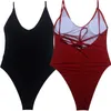 Maillots de bain pour femmes S-XL Demoiselle d'honneur Mariée String Rembourré Sexy Maillot de bain une pièce Femmes Plages Maillots de bain Dos nu Baigneur Monokini BeachwearC24315