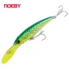 NOEBY 120mm Galleggiante 140mm 160mm Affondamento lento Minnow Esche da pesca Esche artificiali Traina Wobblers Mare Inverno Richiamo di pesca 240315