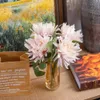 الطبقة متعددة الطبقة chrysanthemum فرع ins style محاكاة زهرة المنزل زخرفة مشهد زفاف الحفل الحدث ترتيب زهرة الاصطناعية