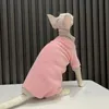 Winter Warm Sphinx Cat Clothes For Small Dogs Sphynx Hairless Cat Jumpsuit Clothing Soft Fleece Kittens Pajamas Pet Costumes 240315